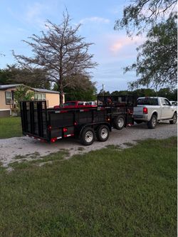 16ft landscape utility all purpose trailer