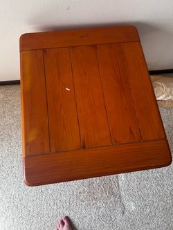 Solid Wood Side Table