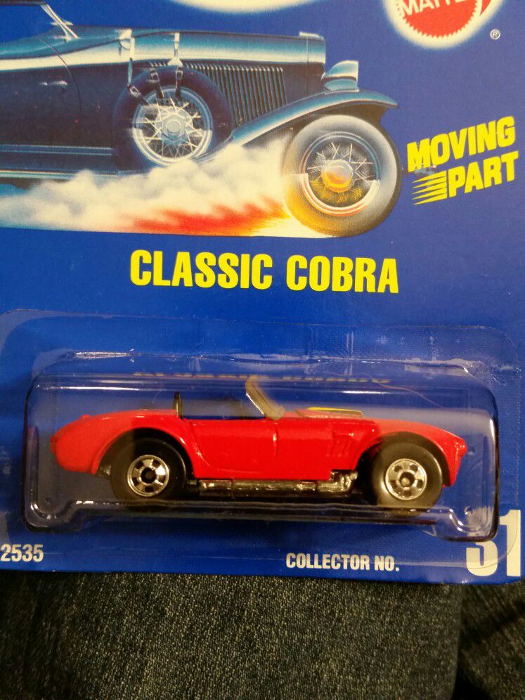 1991 HotWheels Classic Cobra Hot Rod Red