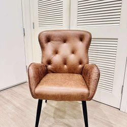 Office Accent Chair with High Back Design, 
