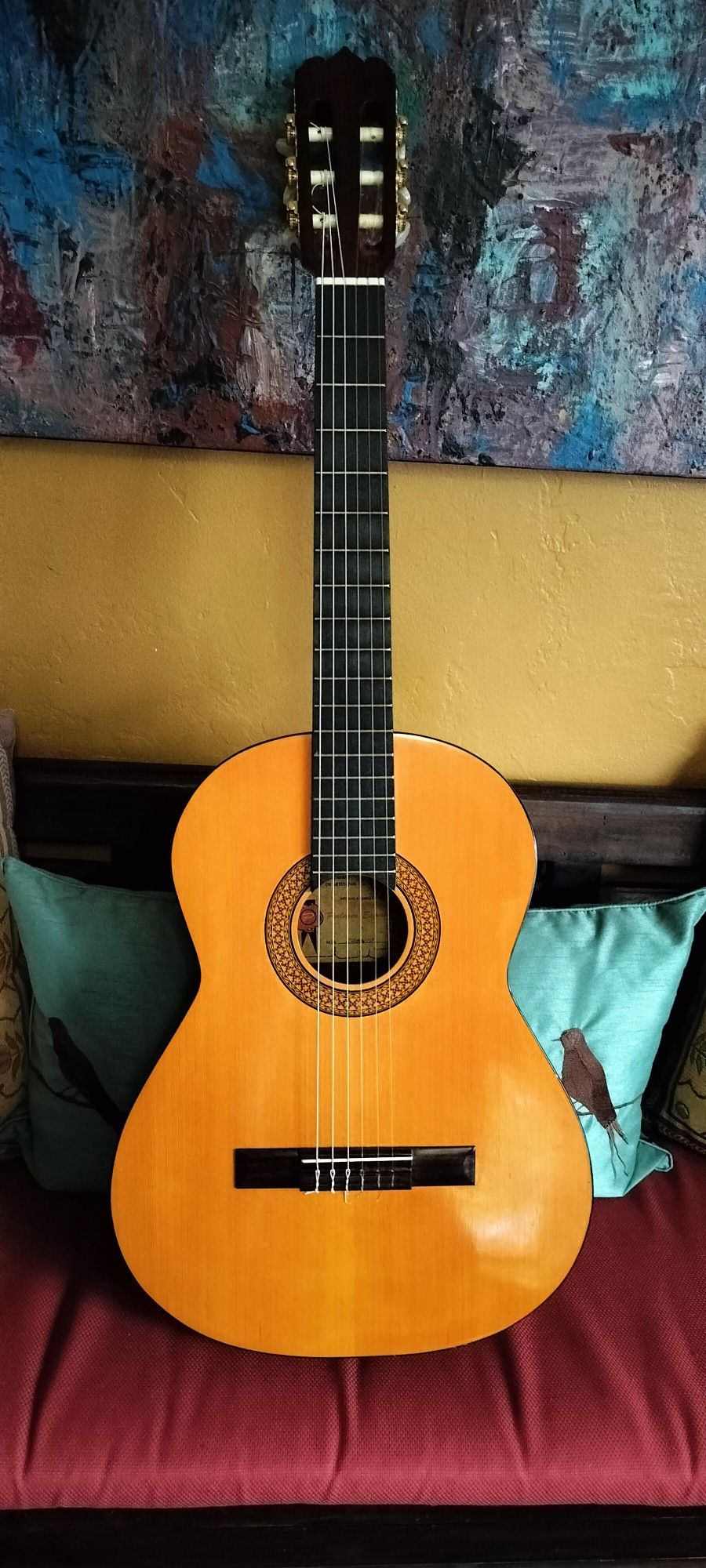 Hand Made In Spain Palmer Candita Classical Guitar