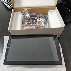I'm selling a new 10" radio in its box with all its accessories and a rearview camera.