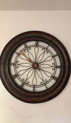 Rustic clock