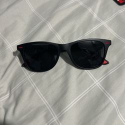 black sunglasses