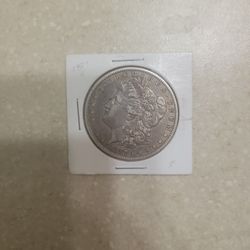 1887 O Morgan Silver Dollar