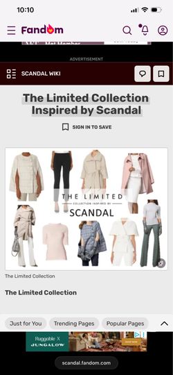Limited Collection Blazer and Pants Inspired by show Scandal