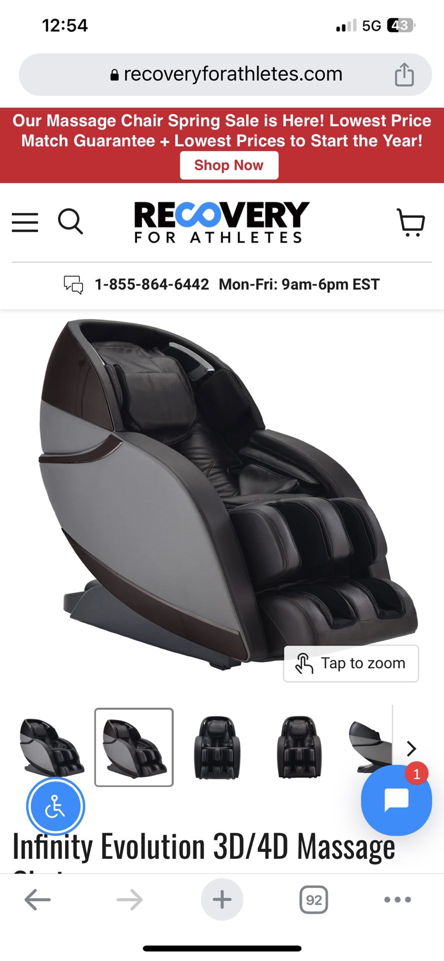 Infinity Evolution 3D Massage Chair for Sale in Kissimmee, FL OfferUp