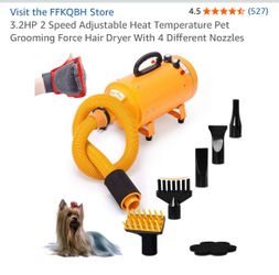 Dog blower