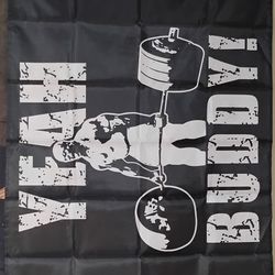 Yeah Buddy Banner 3 Ft x 5 Ft NEW 
