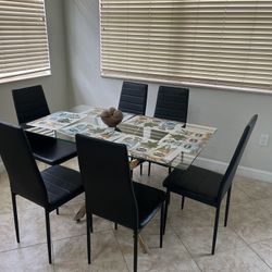 Dining Table + 6 Chairs