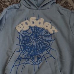 Blue Spider Hoodie Vvs Size M Men 