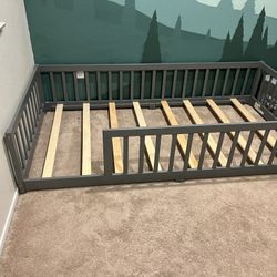 Twin Floor Bed Frame
