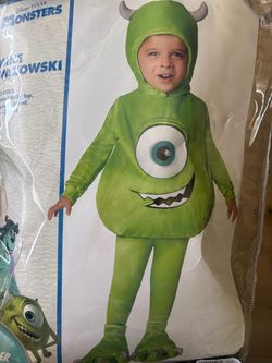 Mike wazowski toddler costume