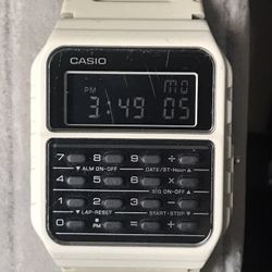 Vintage Casio Calculator Quartz Watch