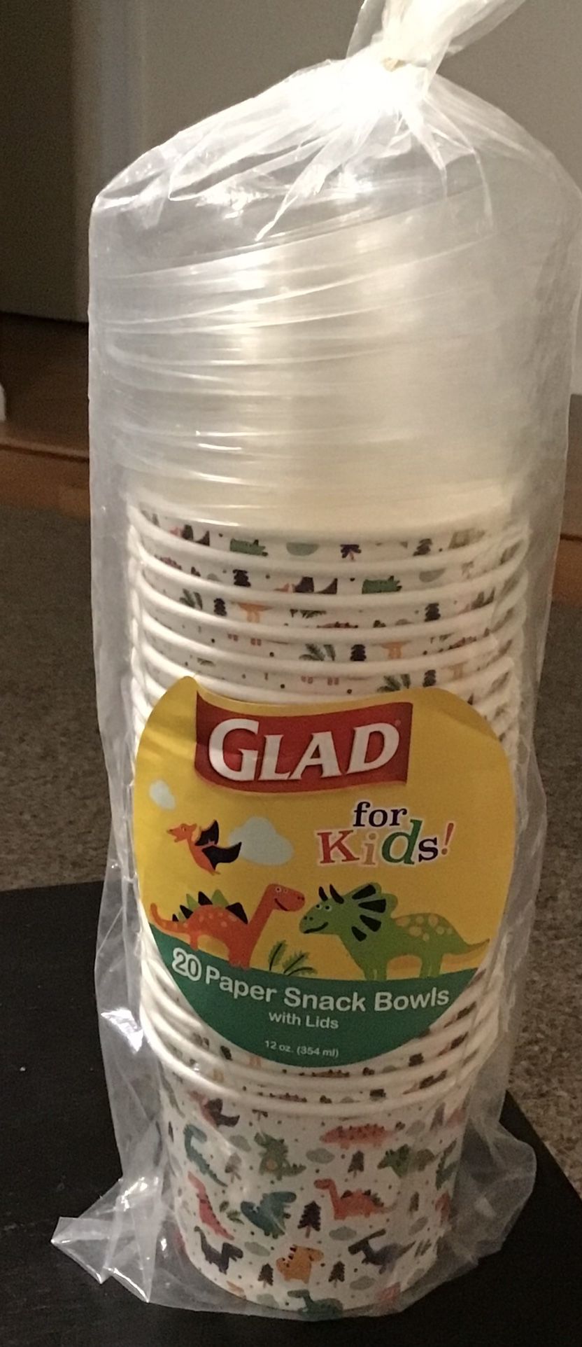 20 Dinosaur Snack Bowls And Lids