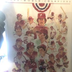 Original 1980 World Series Phillies Photo