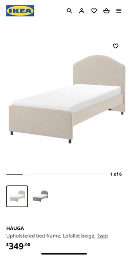 IKEA Twin Bed And Mattress 