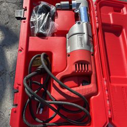 Milwaukee 7 Amp Corded 1/2 in. Corded Right-Angle Drill Kit with Hard Case
