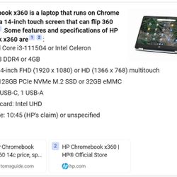 HP Chromebook