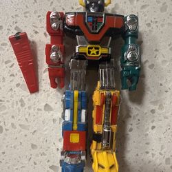 Vintage Voltron Lion Force 6" Die-Cast Action Figure Bandai Toei 1981