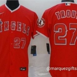 Men's Mike Trout Angels Jerseys 