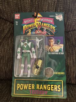 Mint In Package GREEN POWER RANGER