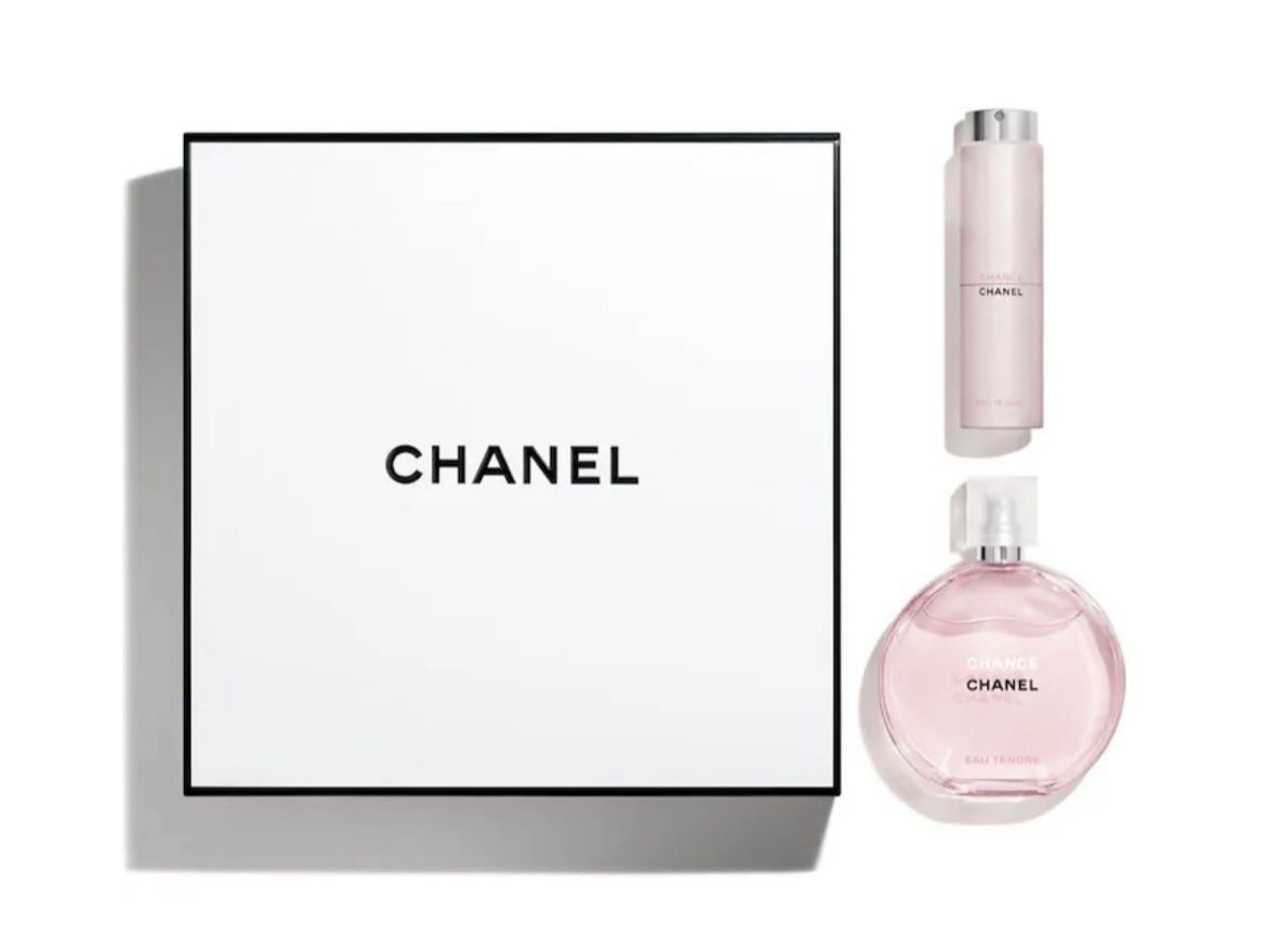 Brand New - Chanel Chance Eau Tendre Eau de Toilette Twist, & Spray Set