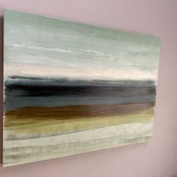 Large Abstract Canvas Wall Art – Modern Neutral Tones