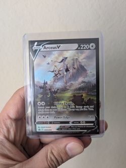 Pokemon TCG Arceus V SWSH204 Mint Card