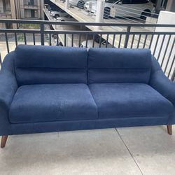 Gano Blue Sofa by Coaster Furniture