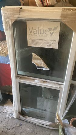 Vinyl Window 23 1/2X  51 1/2