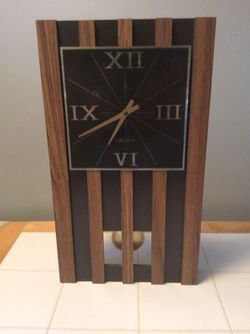 60's vintage wall clock , Seth Thomas mfg.