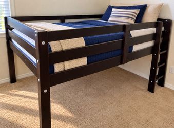 Low Loft Bed Full