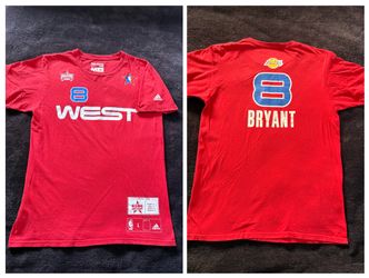 NBA All-star West 2006 x Adidas x Kobe Bryant #8 graphic red tee men’s medium