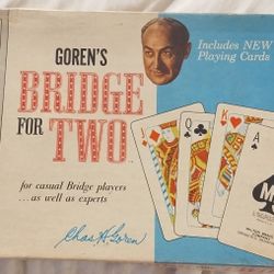 Bridge For 2 Game 1964 Edition 