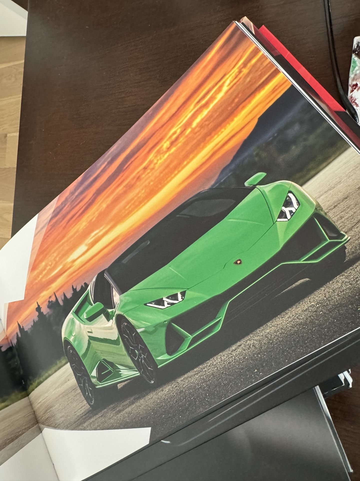 Lamborghini Huracan Evo Brochure Hardcover Books