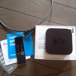 Official Apple TV HD 1080p 32GB streamer Tested & Updated, brand new with box