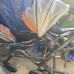 Couture Curve Double Stroller