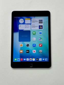 Apple iPad Mini 5 5th Generatiom 64GB 7.9” Wi-Fi + UNLOCKED Cellular Space Gray Tablet Latest IOS 26