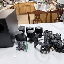 Bose Acoustimass 6 Series II Surround Sound Speakers + Subwoofer