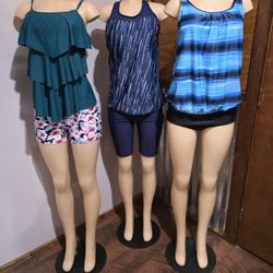 New Women's 2piece Bikini/Tankini Set 15.00 Each 