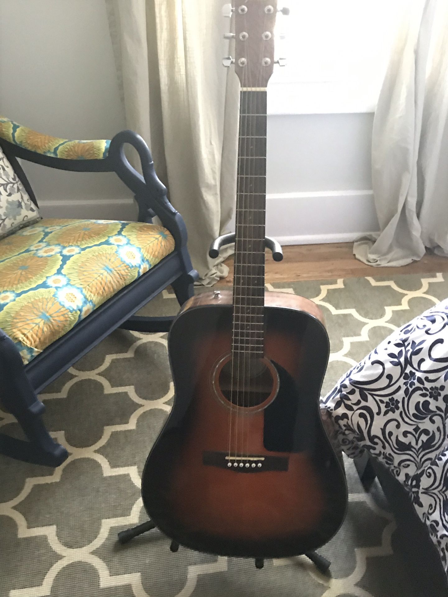 Fender acoustic guitar