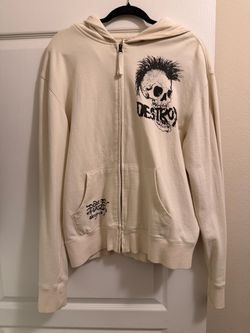 Vintage ed hardy zip up