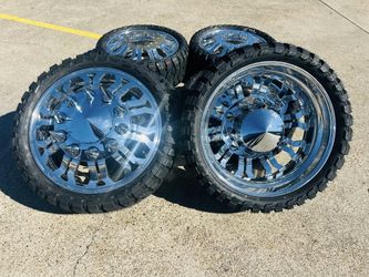 24" DUALLY WHEELS WE OFFER 120 DAYS PAYMENT OPTION