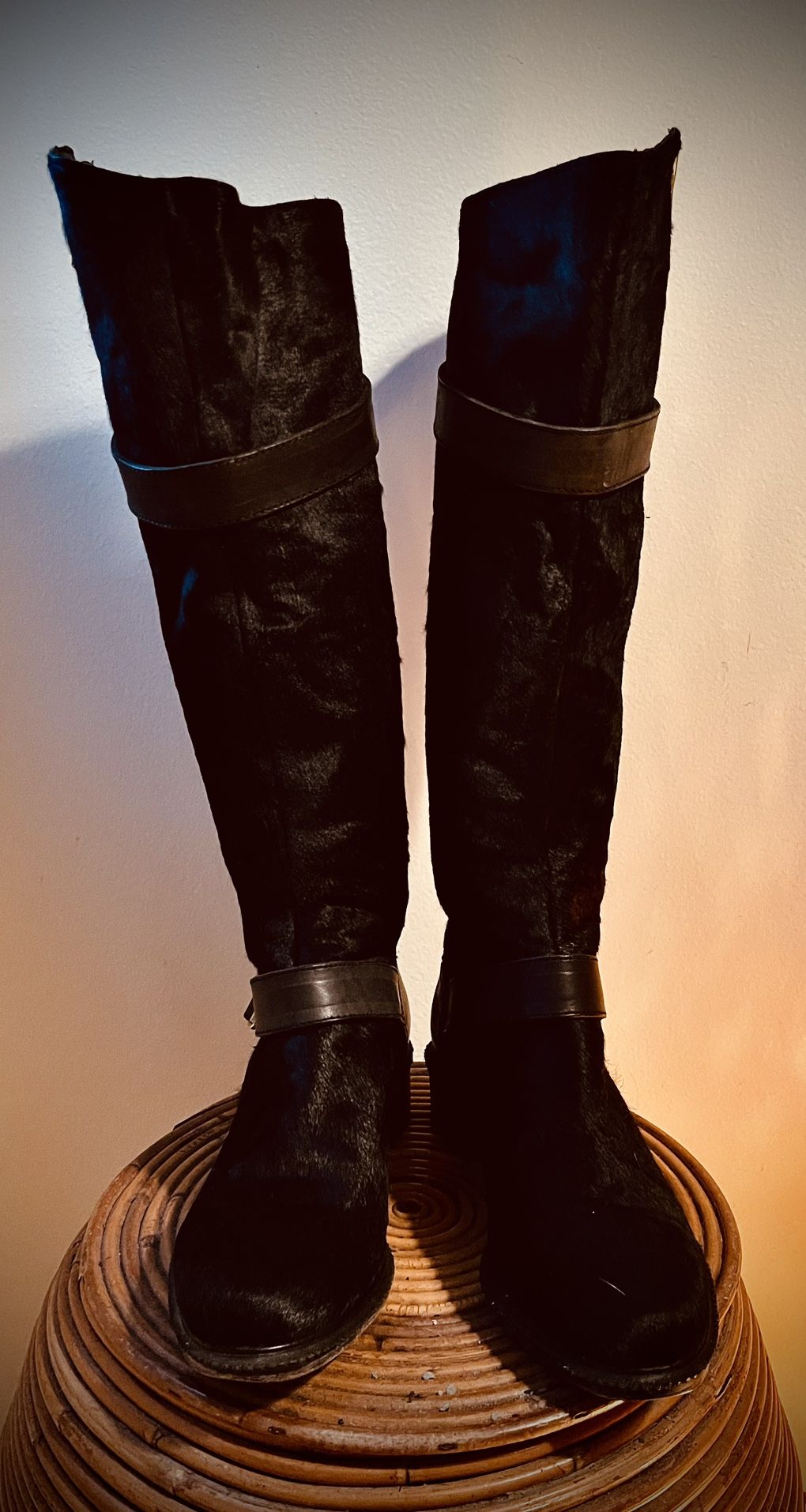 Stunning Black Boots…7M…Perfect Condition