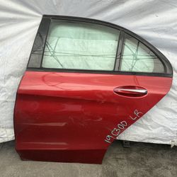 2019 Mercedes Benz C300 Left Rear Door 