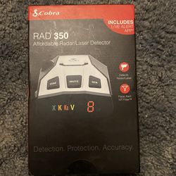 RAD 350 Radar/ Laser Detected