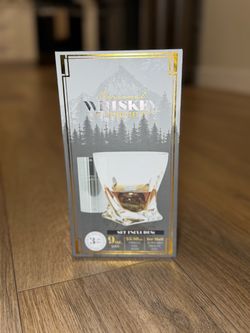 Personal Whiskey 3-Piece Glass Set