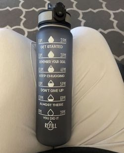 Giotto Measured Water Bottle- NEW