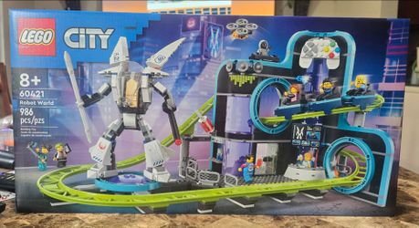Lego City 60421 Robot World Roller Coaster New!